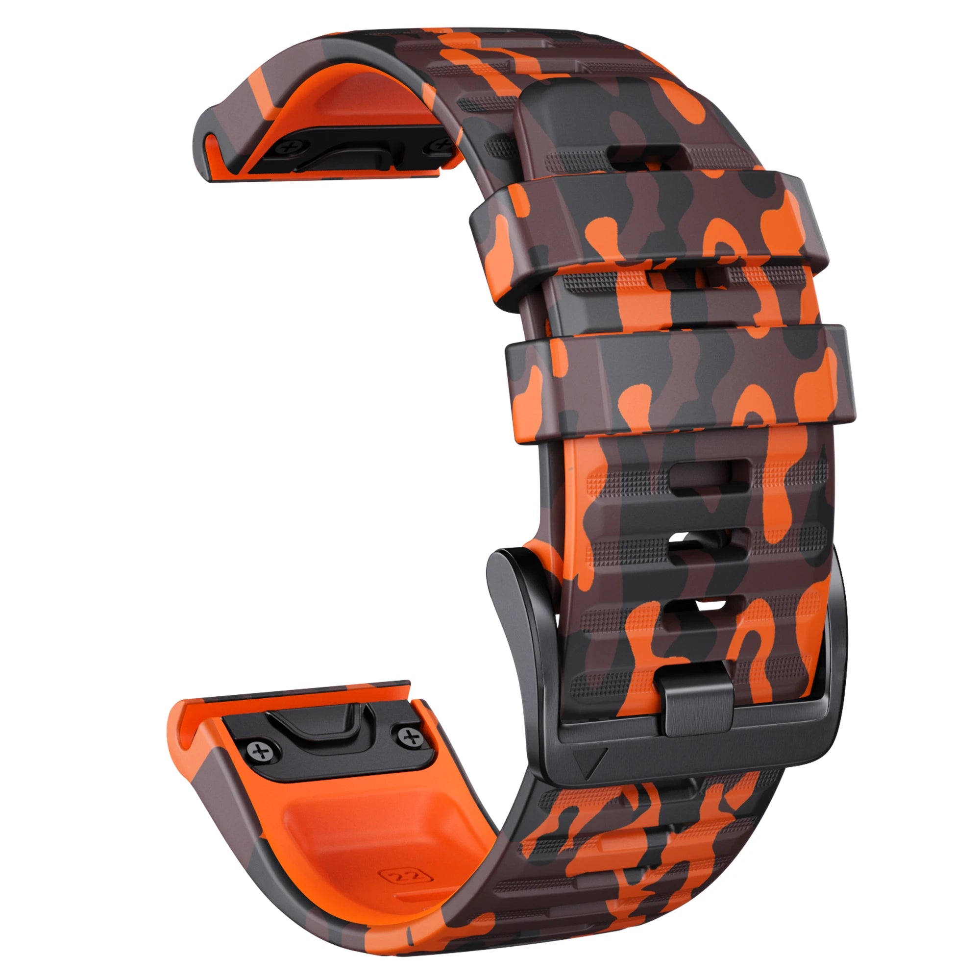 ANBEST 22 26mm Silicone Strap for Garmin Fenix 6/6X/6X Pro/5X/7X Band for Instinct 2X/Tactix Delta/Enduro 2 Watchband Bracelet