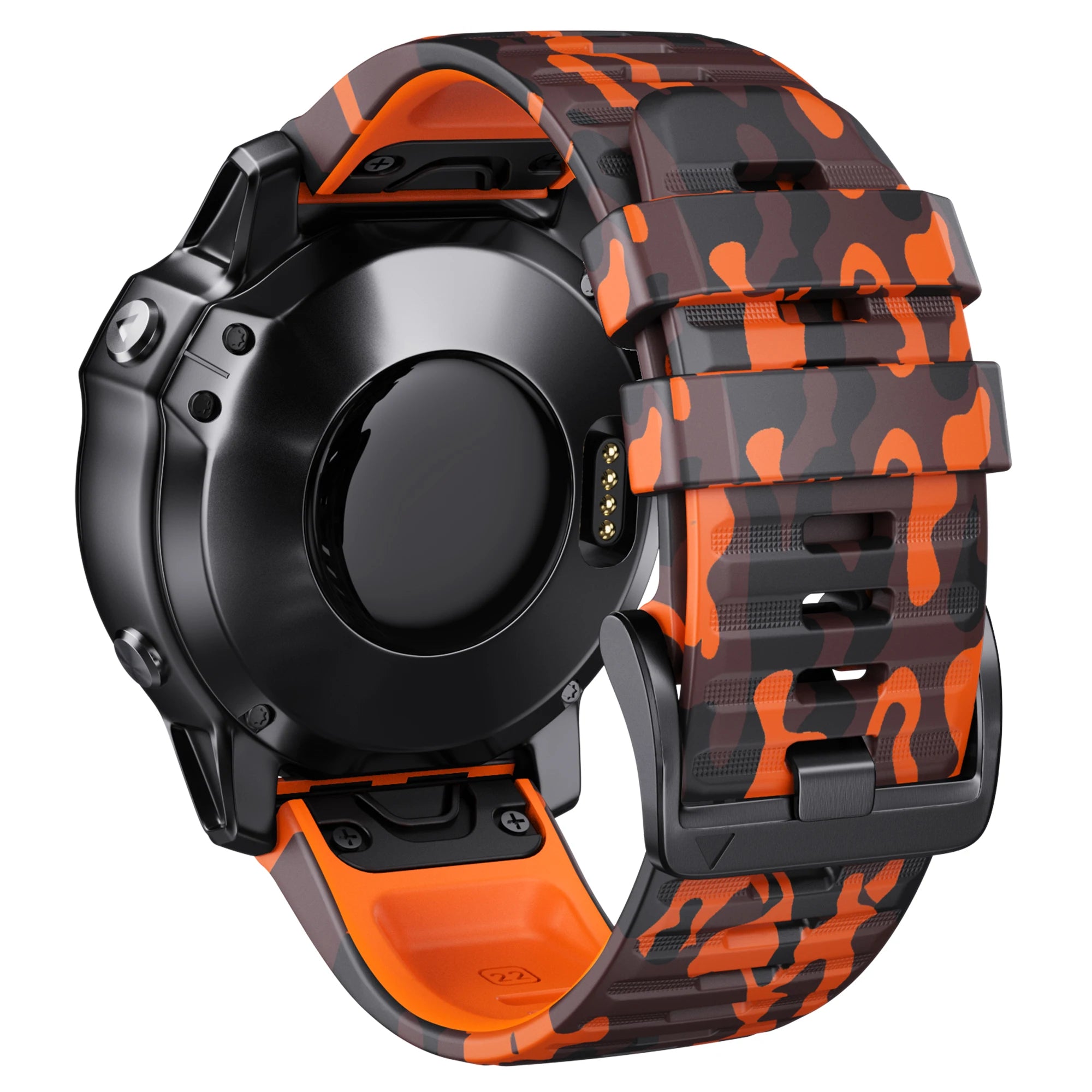 ANBEST 22 26mm Silicone Strap for Garmin Fenix 6/6X/6X Pro/5X/7X Band for Instinct 2X/Tactix Delta/Enduro 2 Watchband Bracelet